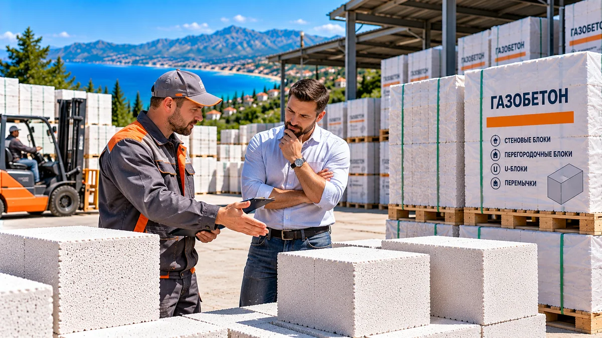 Как выбрать поставщика газобетона в Крыму